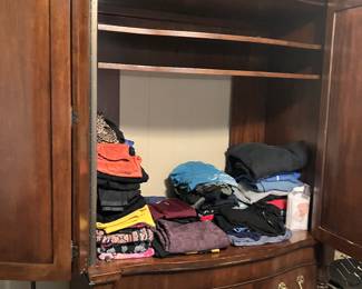 #41 - $295 	Armoire brown
