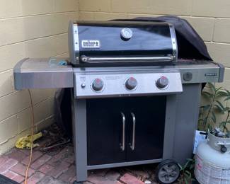 #65 - $300 	Weber GS4 Grill genesis II E 315 with gas tank
