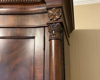 #41 - $295 	Armoire brown
