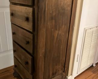 #44 - $90 	5 drawer cabinet 
