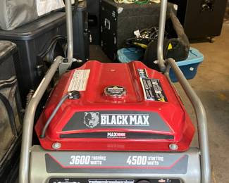 $300 	Generator Black Max Sense 3600 Running watts
	4500 starting watts
#31 - 