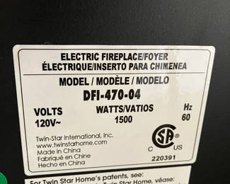 #5	$40 EACH	Fireplaces - 2 NEW and 1 USED
9 - 