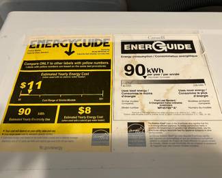 #39 - $700 	Samsung HE washer & dryer & Moisture sensor purchased a year or two max.
 -