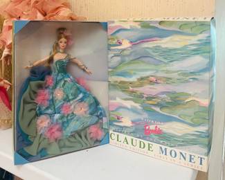 Barbie inspired by Clause Monet