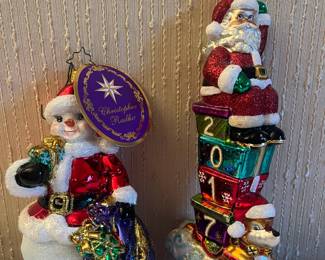 Christopher Radko ornaments