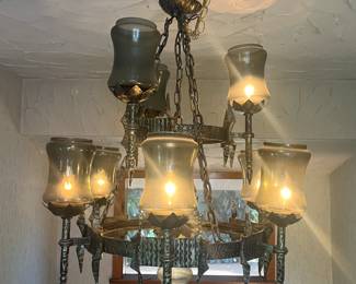 Medieval style chandelier