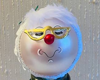 Vintage Dr. Carlini Santa Face from Italy