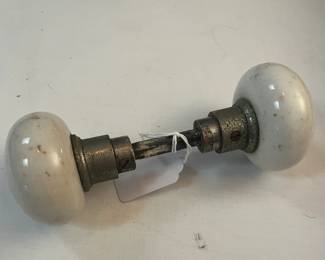 Vintage marble door knob