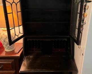 Antique Secretary Desk w Hutch