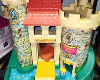 Fisher Price Castle, some accessories.  