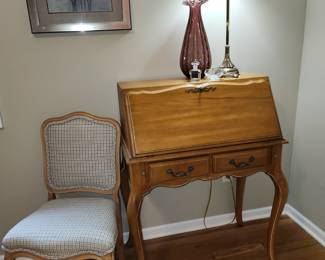 French Provencial Secretary Desk ( modern).