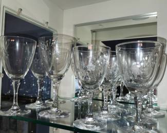 Etched Glassware
 