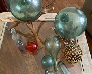 Vintage Japanese Glass Fishing Floats