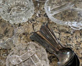 Glass + Crystal Serving Pieces