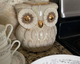 Owl Cookie Jar