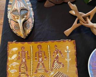 Vintage Aboriginal Art (Headhunter Tribe, per client)