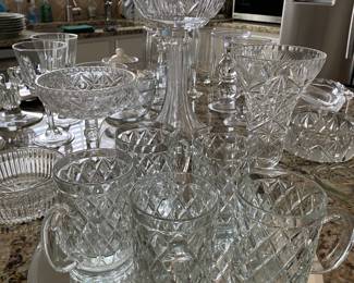 Glass + Crystal Serving Pieces