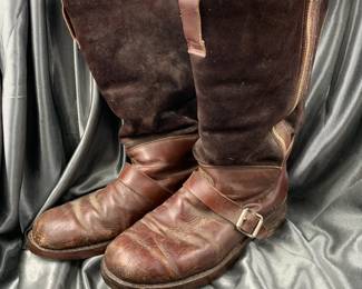 East European Air Force Vintage Flight Boots 