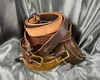 Vintage Leather Rifle Slings