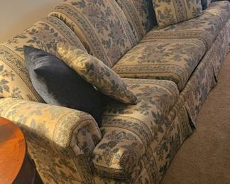 Queen sleeper sofa - blue, beige, brown $275.00