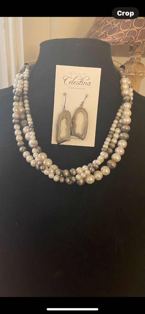 Multistrand Pearl Necklace in Sterling