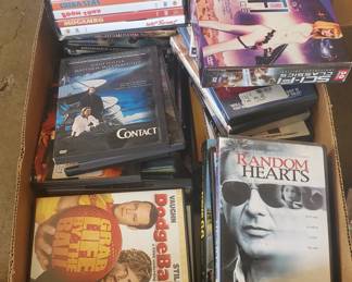 Box of Various DVD's
