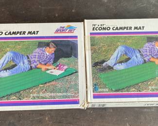 Two Econo Camper Mats - older but never been inflated 
