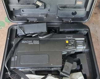 LXI Series Solid State VHS Movie with Battery and Case, untested
