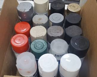 Lot of Spray Paint
