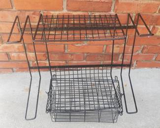 Ski and Boot Rack, Wall Mounted
