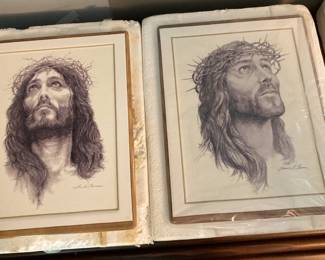 Lot of FOUR Limited Edition Ceramic Wall Plaques “Portraits of Inspiration” w/COA’s - Please See All Photos - one hanging hardware needs to be re-glued to plaque
