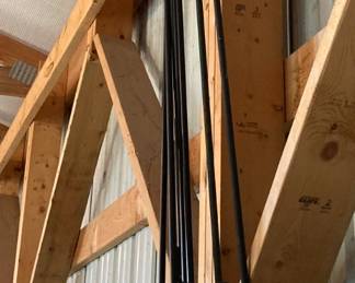 Lot of Shepherds Hook Plant Hangers
