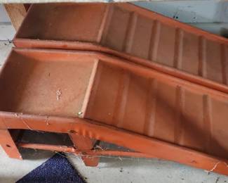 Two Metal Auto Ramps
