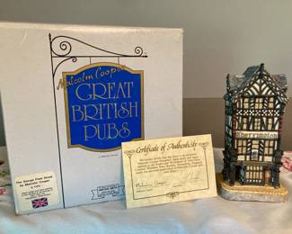 Signed Malcolm Cooper “The George Fleet Street” with Box and COA
