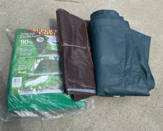 Lot of 3 Tarps
