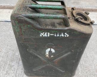 Vintage US Military Metal Jerry Gas Can circa 1950’s
