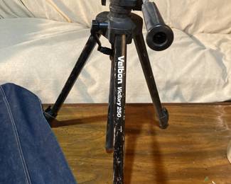 Velbon Vicotory 250 Camera Tripod w/Carry Bag

