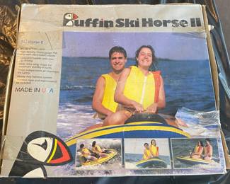 Puffin Ski Horse II Inflatable - Older but never been inflated
