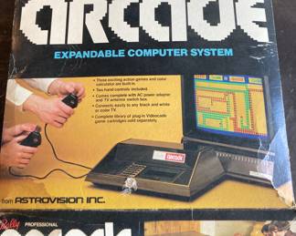 Vintage Bally Professional Arcade Expandable Computer System w/Games - untested
