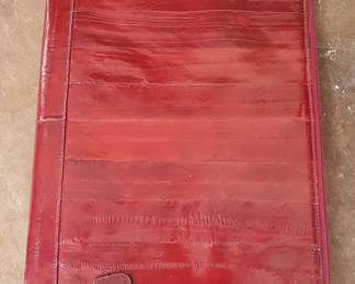 Eel Skin Planner Cover
