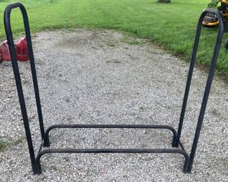 Metal Firewood Stack Holder
