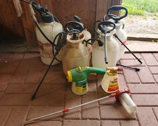 Lot of Sprayers
