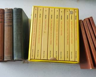 3 Young Adult Readers Series- Little House on the Prarie, The Hunniwell Boys, 
