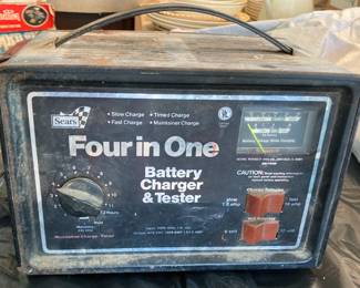 Sears Four-in-One Battery Charger - untested
