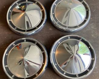 1960 Ford Galaxi Fairlane 10 1/4” Center Caps Set
