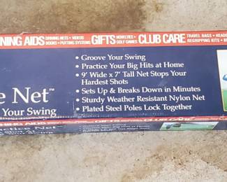 Golf Practice Net, 9'x7'h
