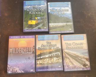 Lot of Travel DVD's
