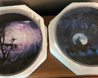 Two Limited Edition Celestial Spirits Collector’s Plates w/COA’s
