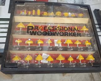 Craftsman 36pc Router Bit Set, Brand New
