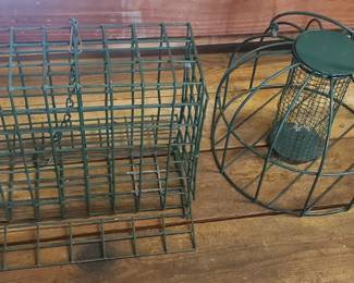 2 Suet Bird Feeders
